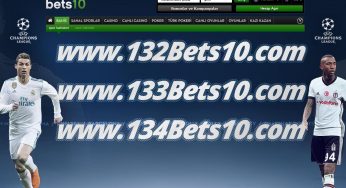 132 – 133 – 134Bets10.com Yeni Adresler Çok Yakında